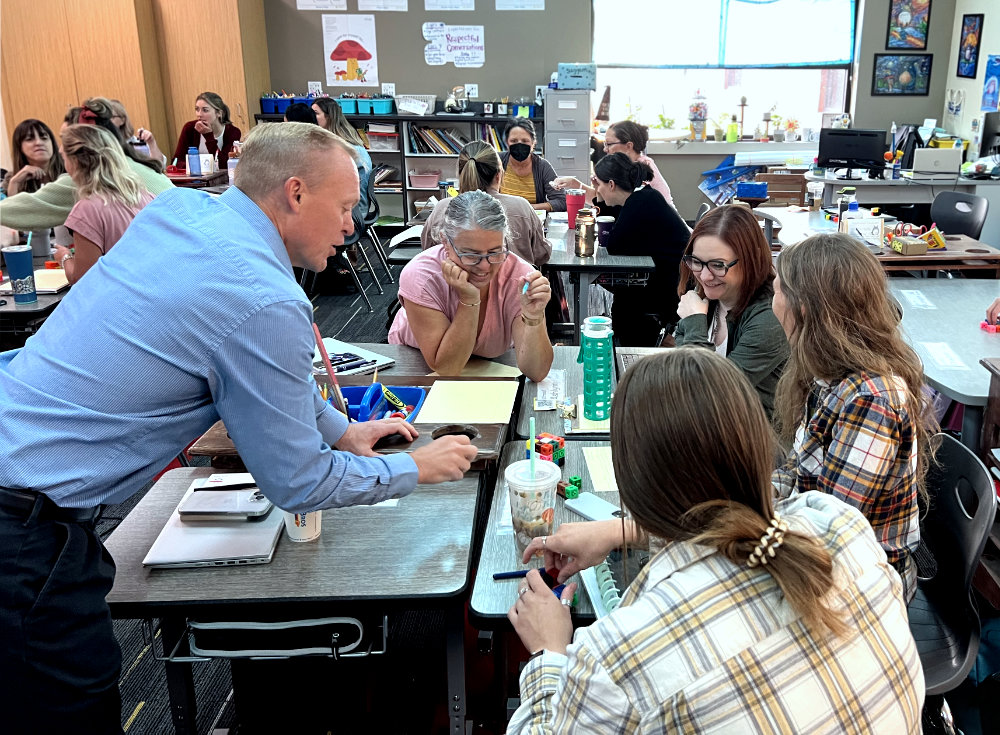 Teacher professional development workshop